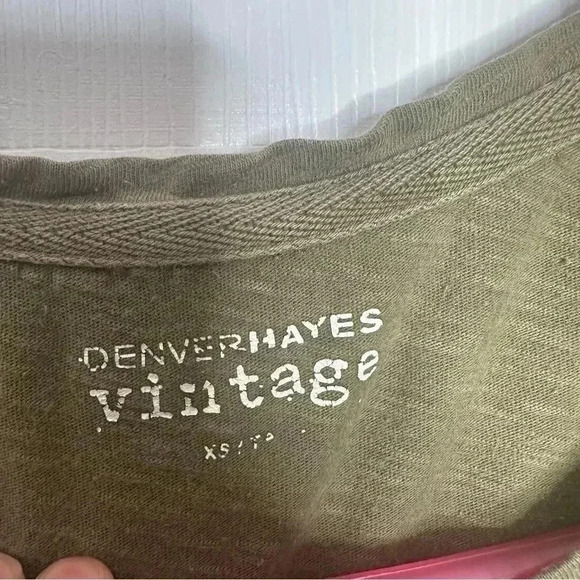 Denver Hayes Vintage Shirt  Long Sleeved Pocket Size Extra Small - Picture 7 of 16